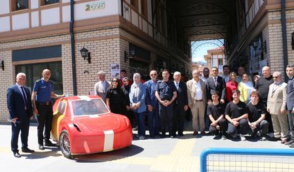 Of'ta Mesleki Teknik Eğitim Sergisi açıldı