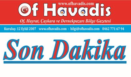 Of’ta denizde boğulma 1 ölü 2 yaralı