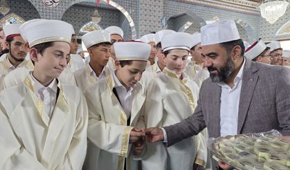 Of’ta 124 hafız icazet aldı