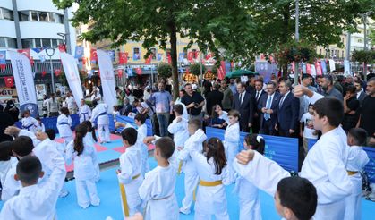 Yaz spor okullarımızla çocuklarımızın gelişimine katkı sağlıyoruz