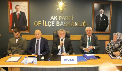 Ak Parti Of İlçe Teşkilatı Ağustos ayı ilçe danışma toplantısı yapıldı