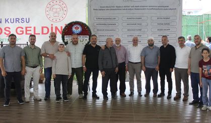 Arsin Çiçekli Kız Kur’an Kursu’nda 112 öğrenci icazet aldı