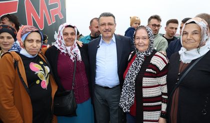 Bakan Uraloğlu ve Başkan Genç, Honefter’de vatandaşlarla buluştu