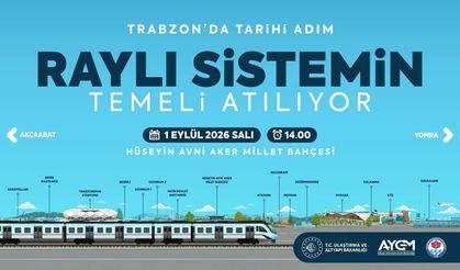 Raylı sitemin temeli Avni Aker'de atılacak
