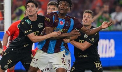 Trabzonspor Ferencvaros’a yenildi