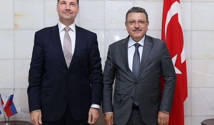 Başkan Genç’ten İran ve Rusya Başkonsoloslarına ziyaret