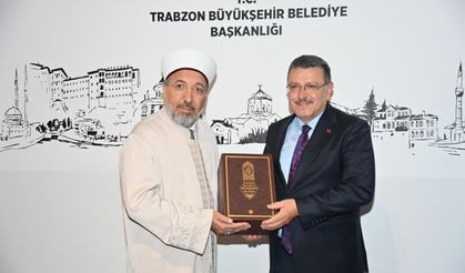 Diyanet İşleri Başkanı Arpaguş’tan Büyükşehir Belediyesi’ne ziyaret