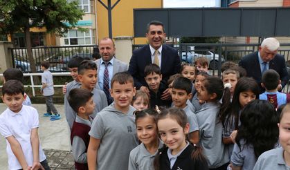 Kaymakam Akça’dan İsmail Yıldırım İlkokulu’na ziyaret