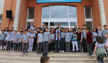 Kaymakam Akça’dan İsmail Yıldırım İlkokulu’na ziyaret