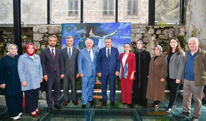Sanat şöleninde eserler görücüye çıktı