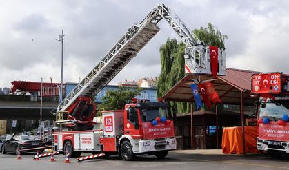 Trabzon İtfaiyesi'ne 9 yeni araç