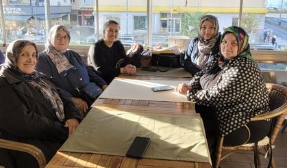 AK Partili kadınlardan Muhtar Arslan’a anlamlı ziyaret