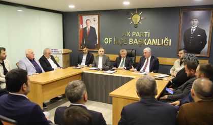 İyi ki sizlerle beraber Of'a hizmet ediyoruz