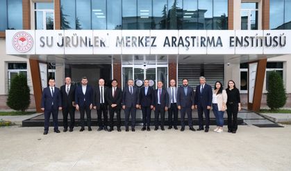 Başkan Genç'ten Su Ürünleri Araştırma Enstitüsü'ne övgü