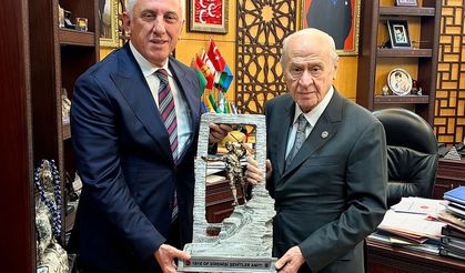 Başkan Sarıalioğlu’ndan MHP Lideri Bahçeli’ye ziyaret