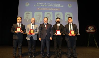 Kültür ve sanat merkezi proje yarışmasında ödüller sahiplerini buldu