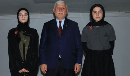 Müdür Kabahasanoğlu Of Anadolu İmam Hatip Lisesi öğrencileriyle buluştu