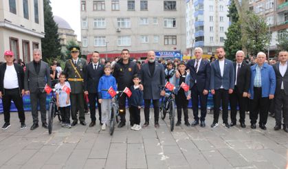 Of’ta 4. Bisiklet şöleni düzenlendi