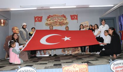 Pınaraltı İlk/Ortaokulunda Cumhuriyet Bayramı kutlandı