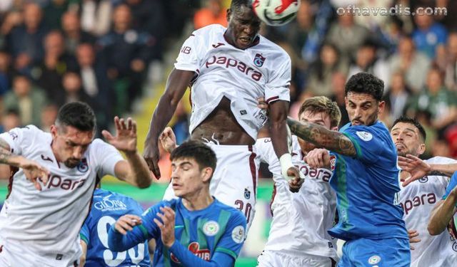 Trabzonspor Rizespor’u Augusto ve Onuachu ile geçti