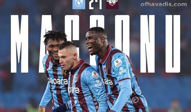 Trabzonspor Kasımpaşa’yı Onuachu ve Zubkov’la geçti
