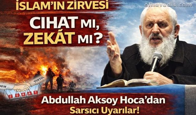 Zekatsız ve cihatsız cennet hayal mi