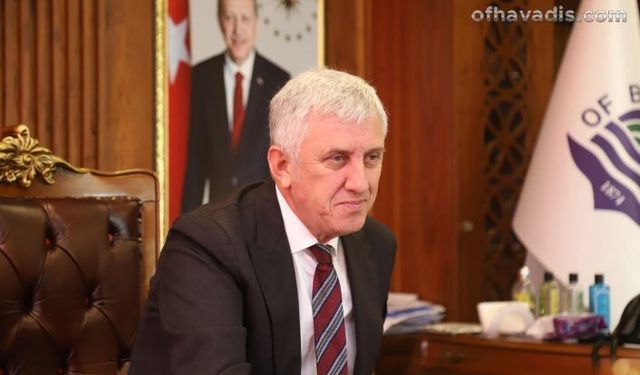 31 yıldır Of'a hizmet ediyorum