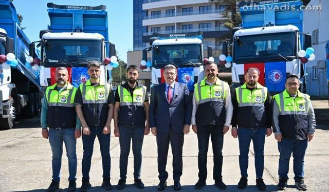 Büyükşehir Belediyesi araç filosunu güçlendiriyor