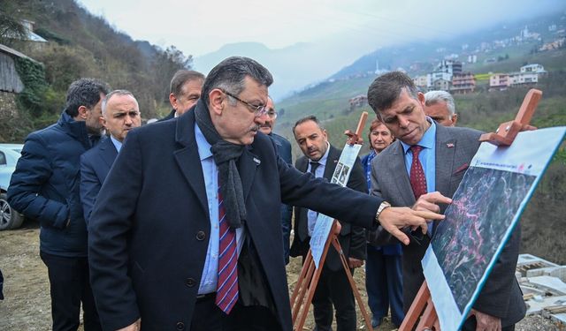 Büyükşehir’den Düzköy’e dev altyapı yatırımı