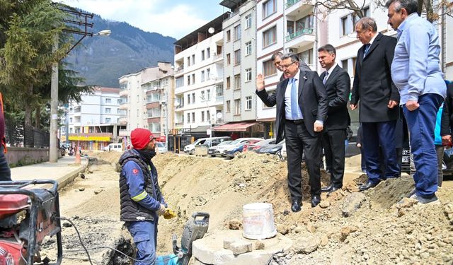 Maçka’ya altyapıdan arıtmaya, barajdan yollara büyük yatırım yapıyoruz