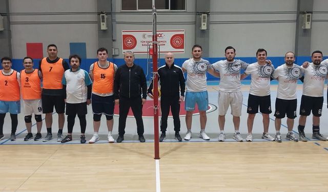 Voleybol Turnuvasında grup maçları tamamlandı