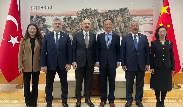 Trabzon vekillerden Çin Büyükelçiliğine ziyaret