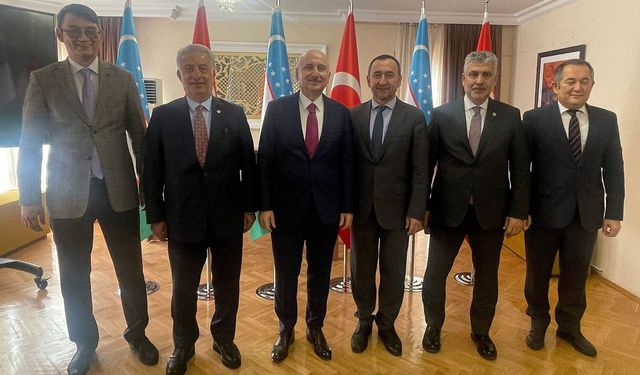 AK Parti heyetinden Özbekistan büyükelçisine ziyaret