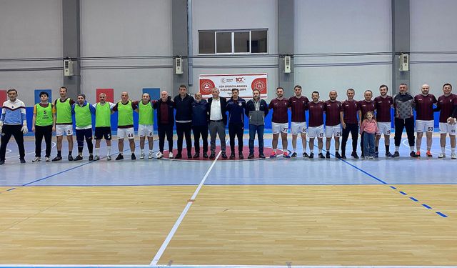 3. Geleneksel Futsal Turnuvası heyecanı başladı