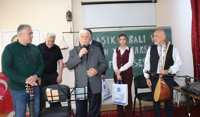 Of Fen Lisesinde ozan ve şair buluşması