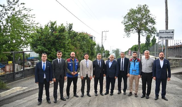 Büyükşehir'den Atatürk Köşkü yolunda tarihi çalışma