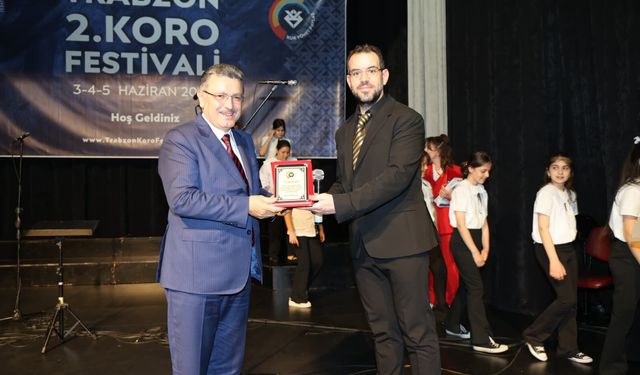 Koro festivali’nde muhteşem final