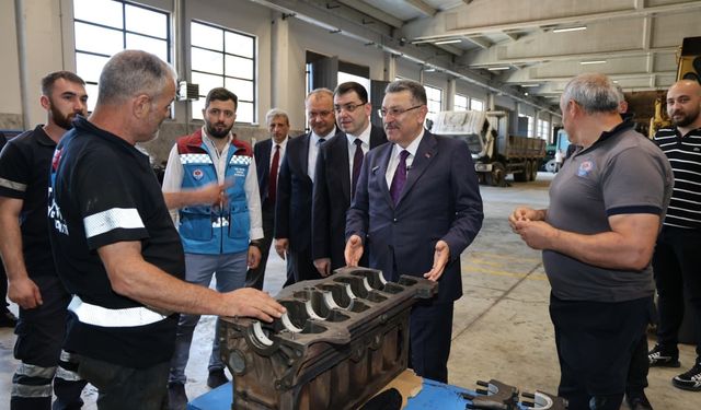 Başkan Genç, Bulak yerleşkesindeki personelle buluştu