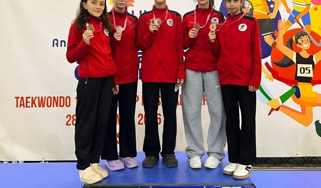 Büyükşehir’in sporcuları madalyaları topladı