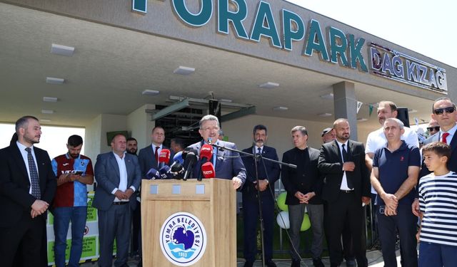 Doğu Karadeniz'in en uzun dağ kızağı Yomra'da hizmete açıldı