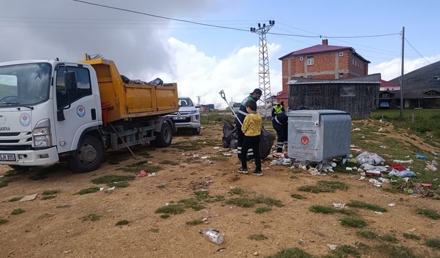 Büyükşehirden Kurtdere ve Camiboğazı yaylalarında kapsamlı temizlik
