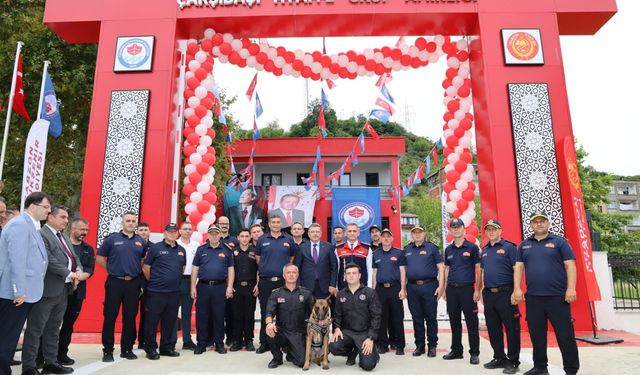 Çarşıbaşı Modern İtfaiye merkezine kavuştu