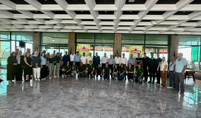 Çaykur Genel Müdürü Alim Mersin bölgesindeki bayilerle buluştu