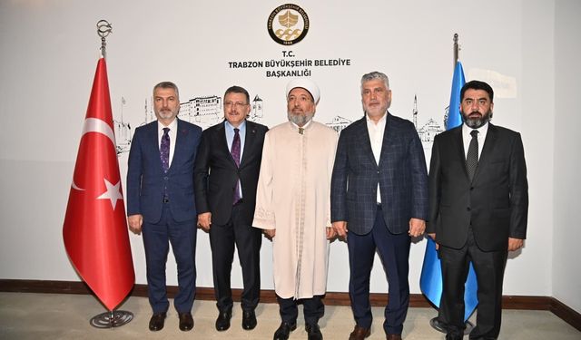 Diyanet İşleri Başkanı Arpaguş’tan Büyükşehir Belediyesi’ne ziyaret