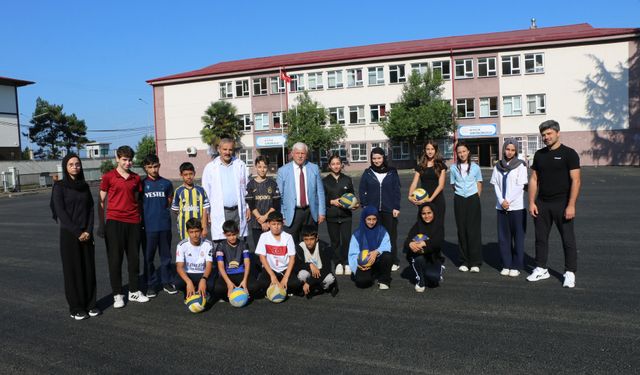 Müdür Kabahasanoğlu’ndan asfalt teşekkürü