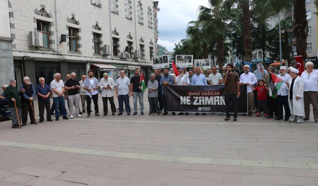 Of’tan dünyaya Gazze’yi unutmayın çağrısı