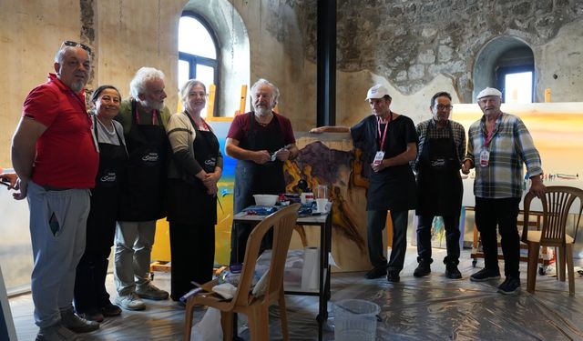 Trabzon’da 5. Uluslararası sanat buluşması başladı
