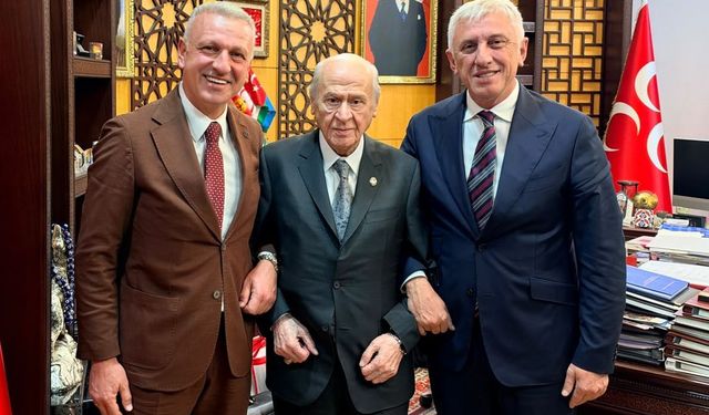 Başkan Sarıalioğlu’ndan MHP Lideri Bahçeli’ye ziyaret