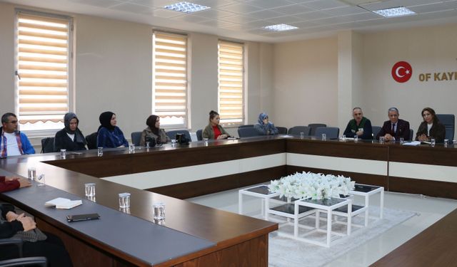Yeşilay Kulübü Temsilci öğretmenlerle istişare ve planlama toplantısı