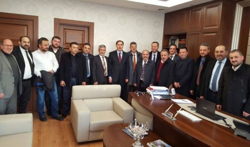 Trabzon ASKON’dan Soylu’ya ziyaret